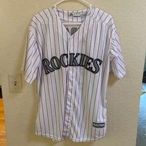 Mens Colorado Rockies Jersey - Trevor Story #27
